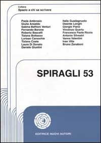 Spiragli. Vol. 53 - copertina