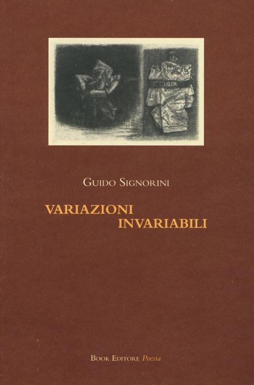 Variazioni invariabili - Guido Signorini - copertina