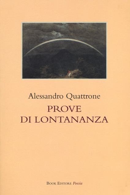 Prove di lontananza - Alessandro Quattrone - copertina