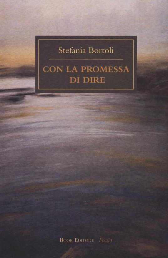 Con la promessa di dire - Stefania Bortoli - copertina