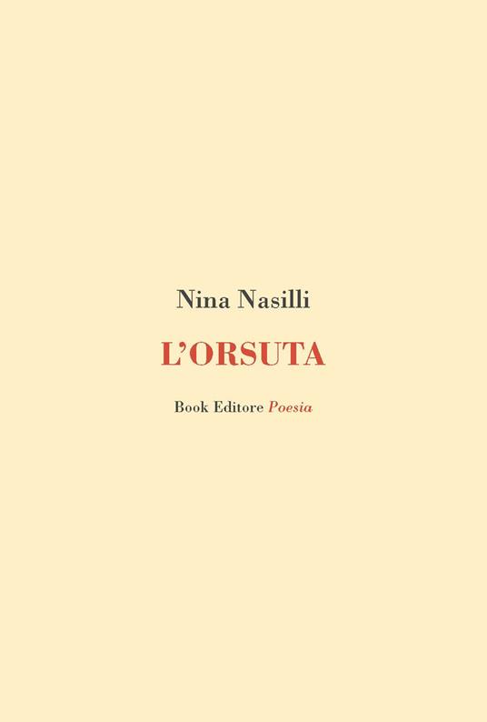 L'orsuta - Nina Nasilli - copertina