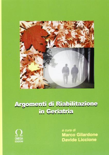 Argomenti riabilitazione geriatria - copertina