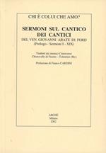 Sermoni sul Cantico dei Cantici (Prologo-Sermoni I-XIX)