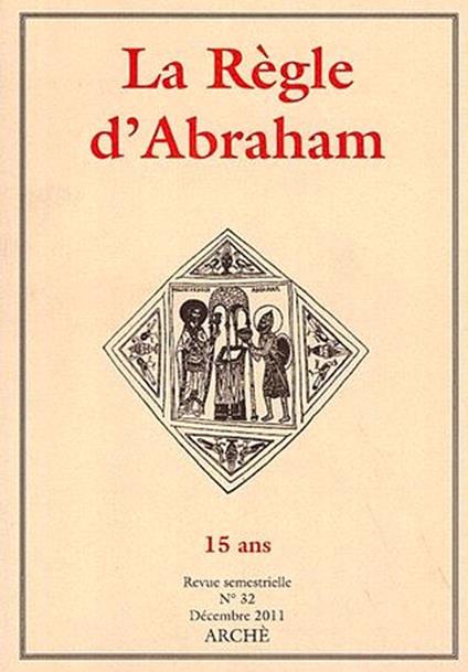 La Règle d'Abraham. Vol. 32 - copertina