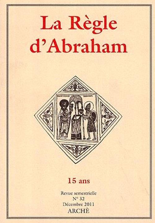 La Règle d'Abraham. Vol. 32 - copertina