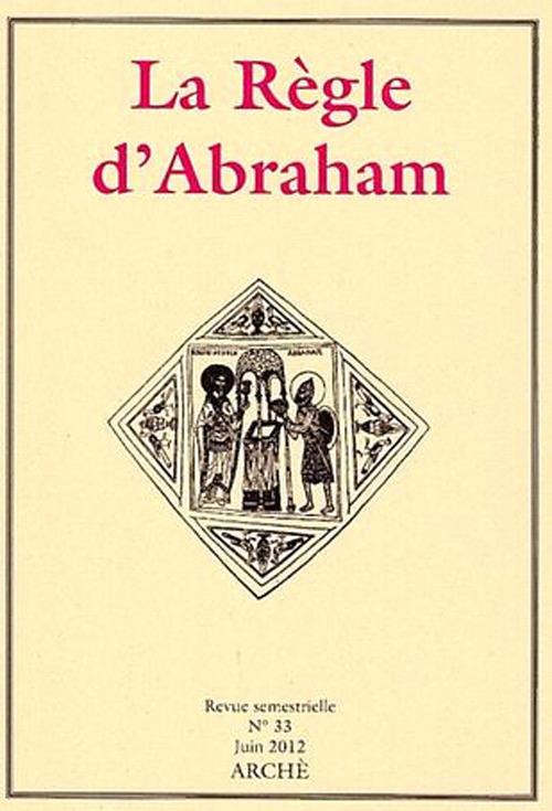 La Règle d'Abraham. Vol. 33 - copertina