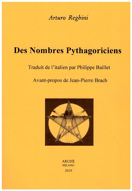 Des nombres pythagoriciens - Arturo Reghini - copertina