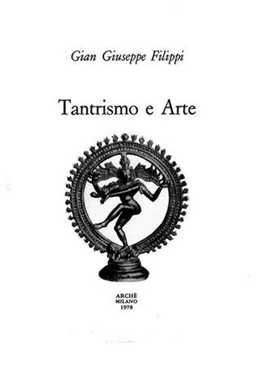 Tantrismo e arte - Gian Giuseppe Filippi - copertina