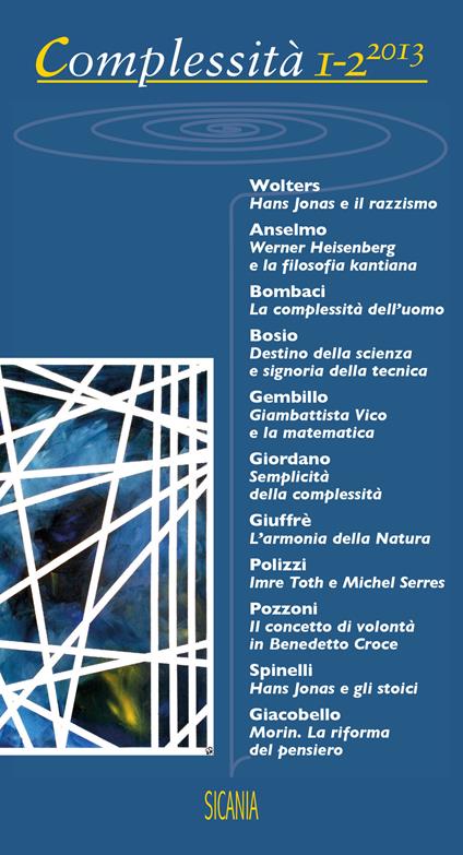 Complessità (2013) vol. 1-2 - copertina