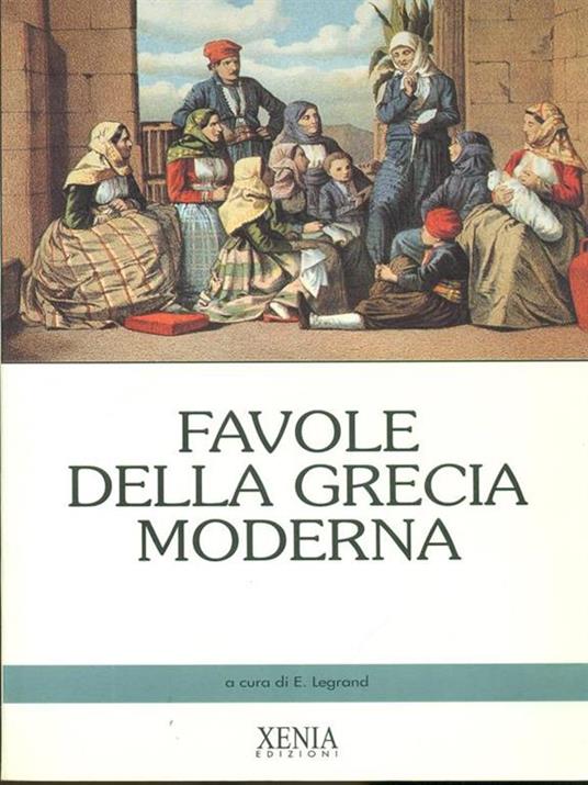 Favole della Grecia moderna - copertina