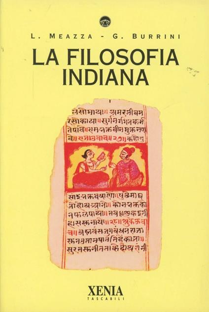 La filosofia indiana - Luciana Meazza,Gabriele Burrini - copertina