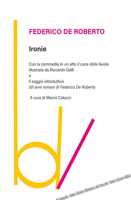 Ironie - Federico De Roberto - copertina