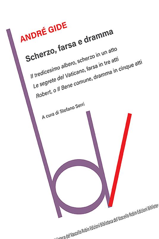 Scherzo, farsa e dramma - André Gide - copertina