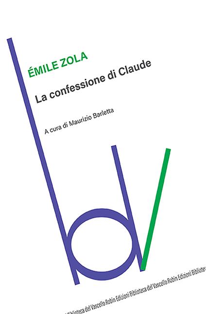 La confessione di Claude - Émile Zola - copertina