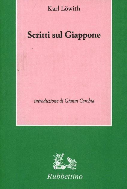 Scritti sul Giappone - Karl Löwith - copertina