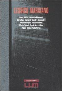 Lessico marxiano - copertina