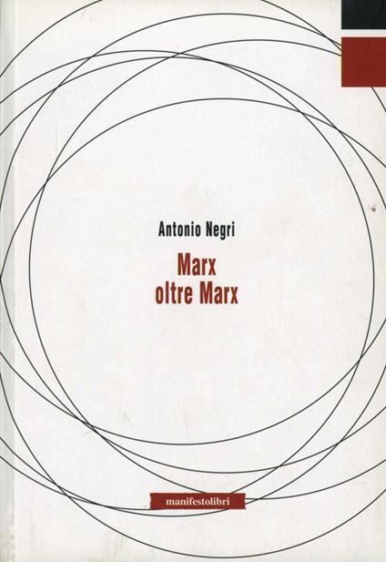 Marx oltre Marx - Antonio Negri - copertina
