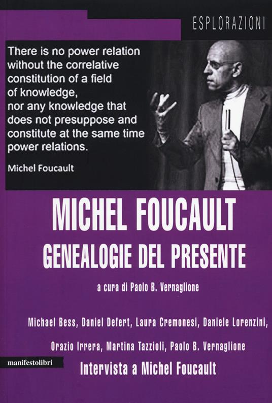Michel Foucault. Genealogie del presente - copertina