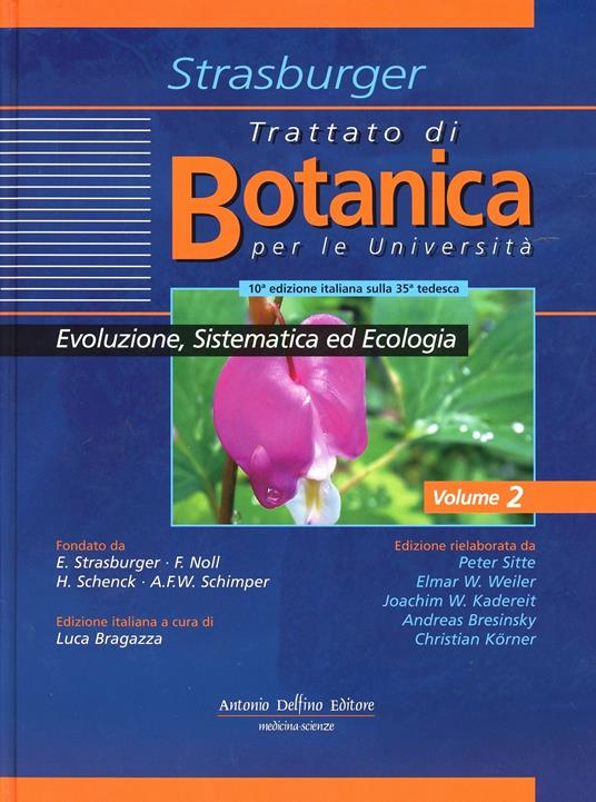 Trattato di botanica. Vol. 2: Evoluzione sistematica ed ecologia. - Eduard Strasburger - copertina