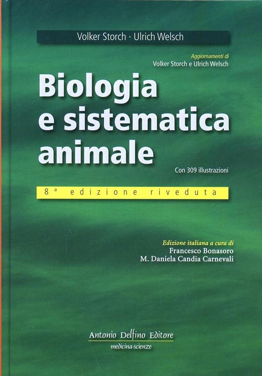 Biologia e sistematica animale - Volker Storch,Ulrich Welsch,Adolf Remane - copertina