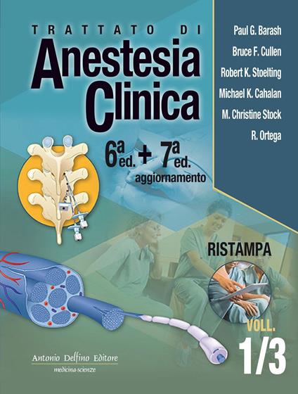 Trattato di anestesia clinica - Paul G. Barash,Bruce F. Cullen - copertina