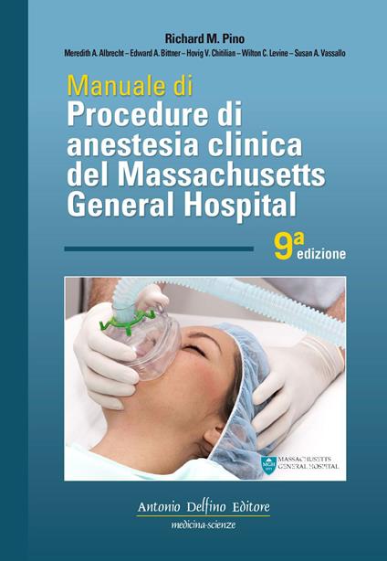 Manuale di procedure di anestesia clinica del Massachusetts general hospital - copertina