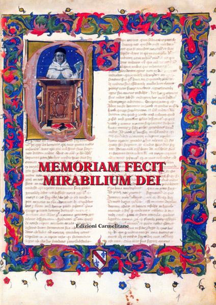 Memoriam fecit mitabilium dei. Scritti in onore di Emanuele Boaga - copertina