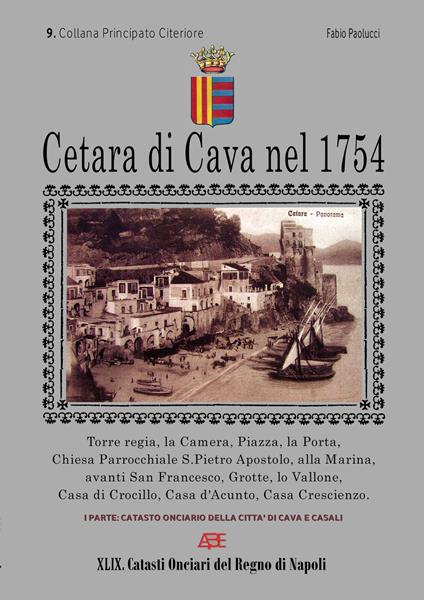 Cetara di Cava nel 1754. Catasto Onciario della città di Cava e Casali - Fabio Paolucci - copertina