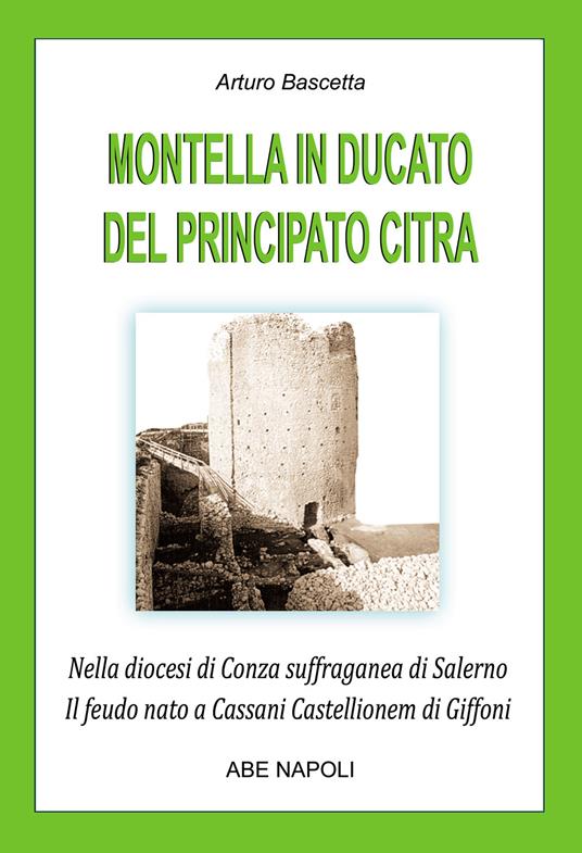 Montella in Ducato del principato Citra. Nella diocesi di Conza suffraganea di Salerno. Il feudo nato a Cassani Castellione di Giffoni - Arturo Bascetta - copertina