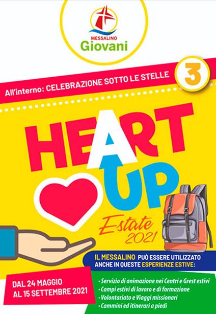 «Heart up». Messalino giovani. Vol. 3 - copertina