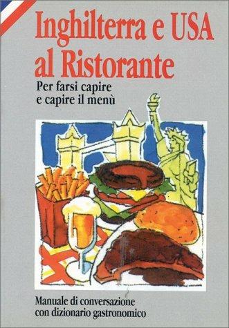 Inghilterra e Usa al ristorante - Lenore Rosemberg - copertina