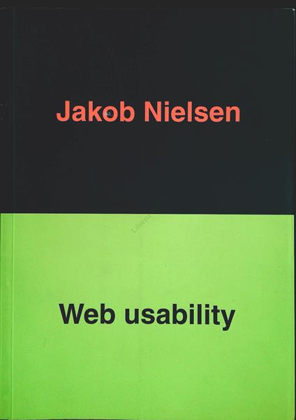 Web usability - Jakob Nielsen - copertina