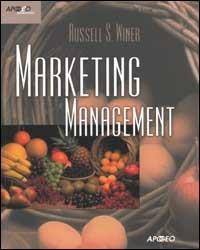 Marketing management - Russel S. Winer - copertina