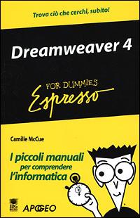 Dreamweaver 4 - Camille McCue - copertina