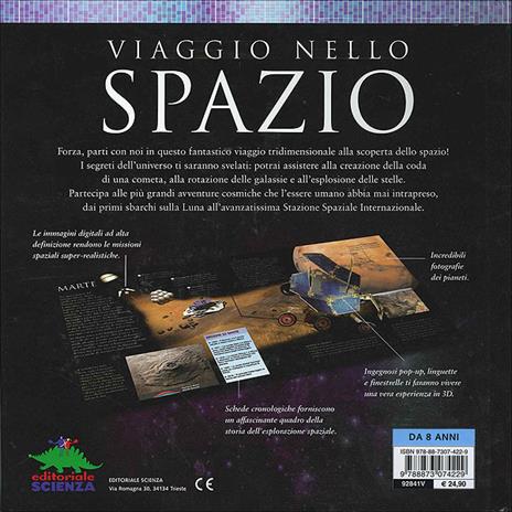 Viaggio nello spazio. Viaggio interattivo nel sistema solare e oltre. Ediz. illustrata - Ian Graham - 2
