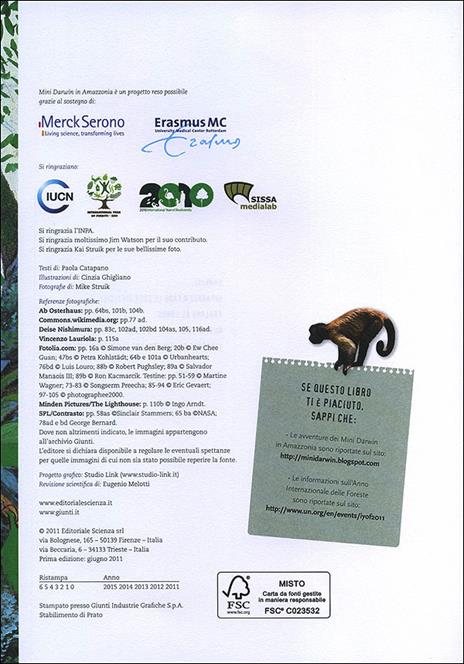 Mini-Darwin. In Amazzonia. Viaggio alla scoperta della biodiversità - Paola Catapano - 2