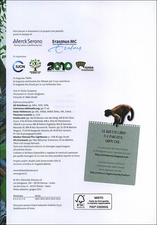 Mini-Darwin. In Amazzonia. Viaggio alla scoperta della biodiversità - Paola Catapano - 2