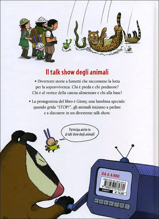 Chi mangia chi? Il comportamento degli animali a fumetti. Stop! Ediz. illustrata - Sanha Kim,Han-min Kim - 3