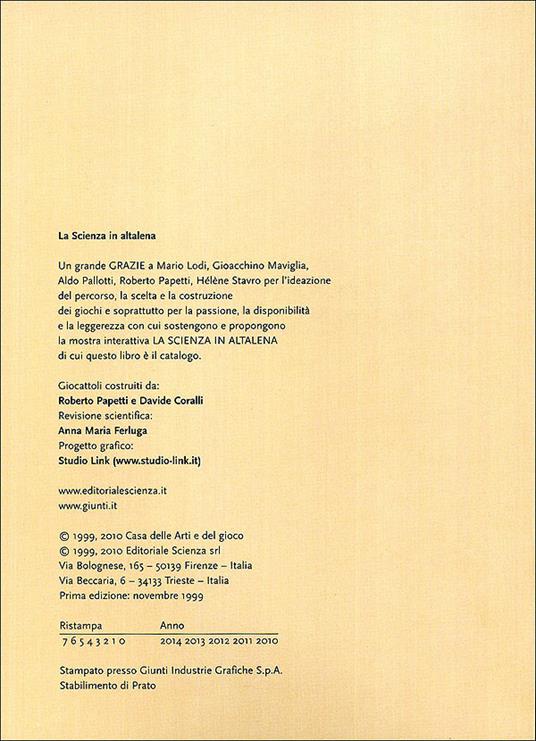 La scienza in altalena. Schede di giochi e scienza - 2