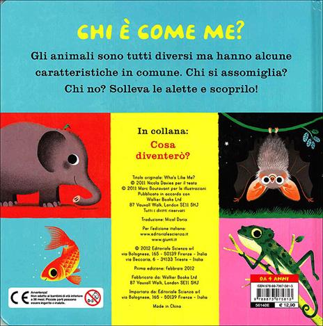 Chi è come me? Ediz. illustrata - Nicola Davies - 5