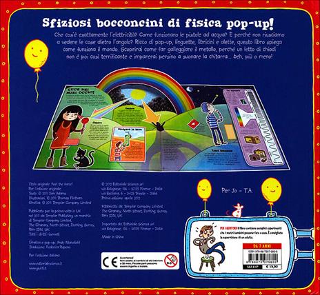 Senti che forza! Spassoso pop-up sulla fisica. Libro pop-up - Tom Adams,Thomas Flintham - 3