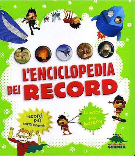 L' enciclopedia dei record - Delphine Grinberg - copertina