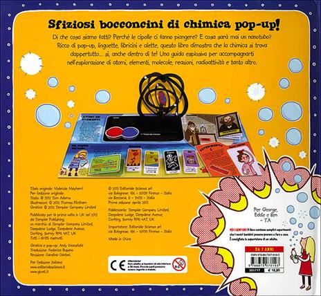 Guarda che reazione! Scoppiettante pop-up sulla chimica. Libro pop-up. Ediz. a colori - Tom Adams,Thomas Flintham - 3