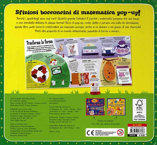 Mamma che numeri! Mirabolante pop-up sulla matematica. Libro pop-up - Jonathan Litton,Thomas Flintham - 3