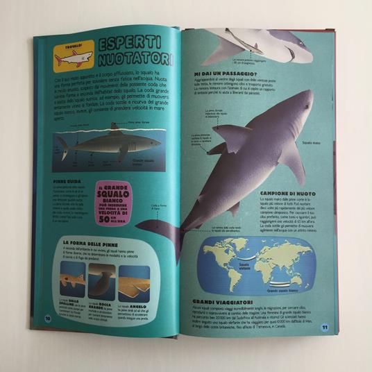 Costruisci il tuo squalo e scopri il mondo di questi misteriosi predatori. Libro pop-up. Ediz. illustrata - Barbara Taylor - 5