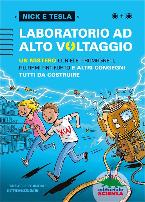 Laboratorio ad alto voltaggio - Bob Pflugfelder,Steve Hockensmith - copertina