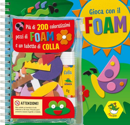 Gioca con il Foam. Ediz. a spirale. Con più di 200 pezzi di Foam - Chiara Sepin - copertina
