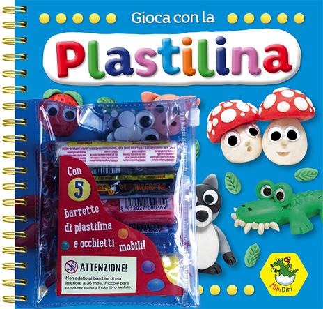 Gioca con la plastilina. Ediz. a spirale. Con gadget - Antonietta Manca - copertina
