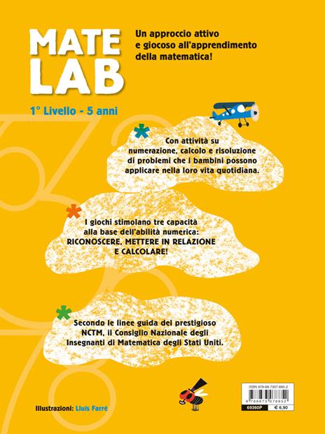 Mate Lab 1º livello. Viaggio nel mondo dei numeri - Angel Alsina - 6