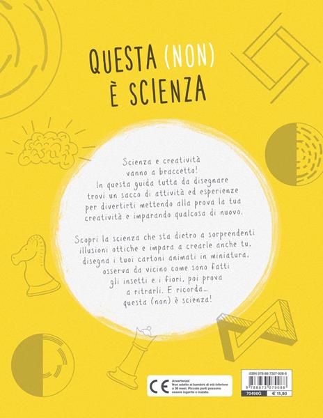 Questa (non) è scienza. Un libro di attività per disegnare e scoprire la scienza - Clive Gifford - 4